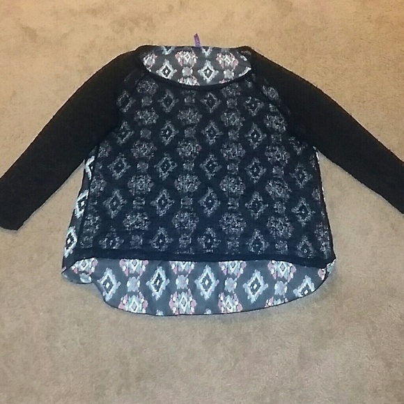 Tops - feather branch blouse