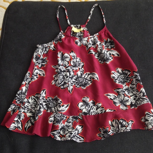 100% Silk Top From Anthropologie