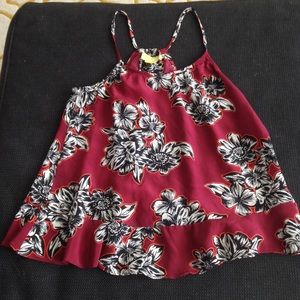 100% Silk Top From Anthropologie