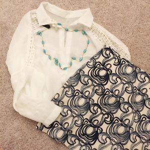 Jcrew turquoise necklace