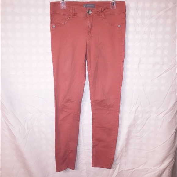 WIT&WISDOM salmon colored skinny denim Sz: 8