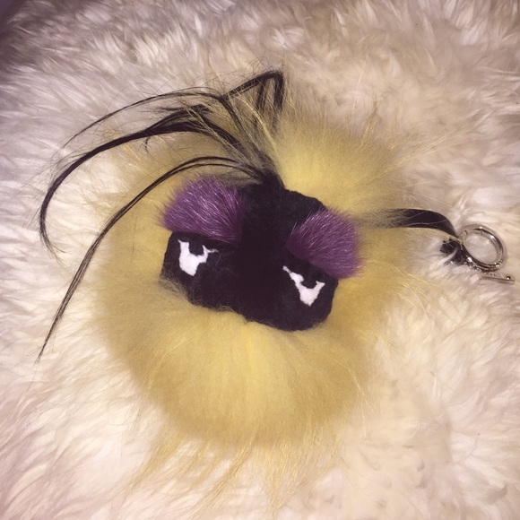 Fendi style monster bag charm