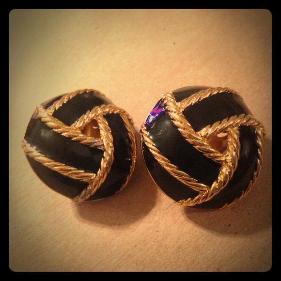 Vintage St. John Clip-On Earrings