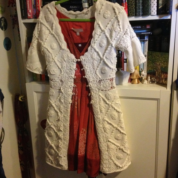 *MAKE OFFER* Anthropologie Limehouse Sweatercoat S