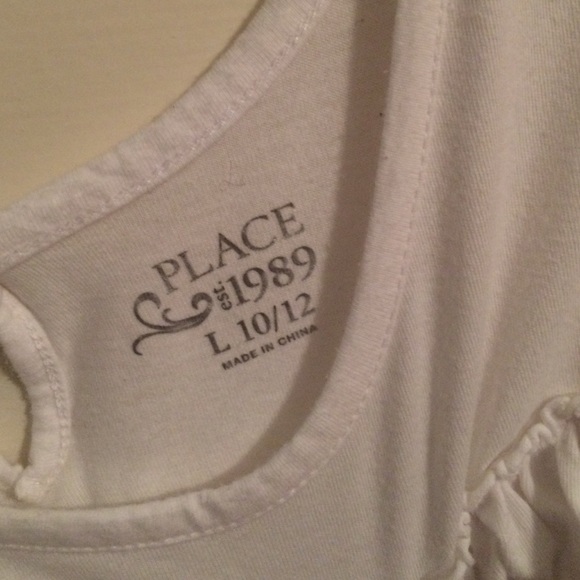 White Ruffled Tank Top - Picture 3 of 4