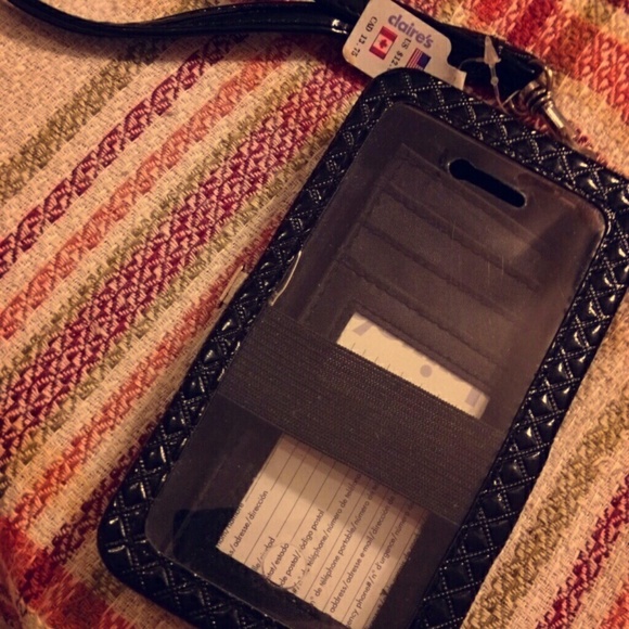 Phone case/wallet from Claire's