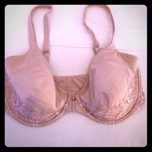 Nude unlined bra