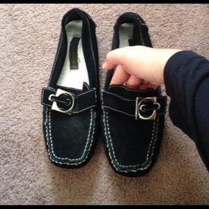 Very comfortable Black Suede Loafers