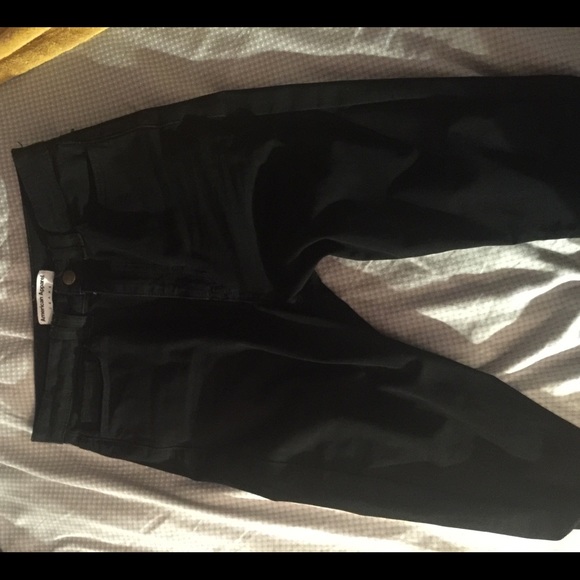 American apparel high waisted jeans