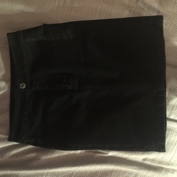 AE High waisted denim skirt