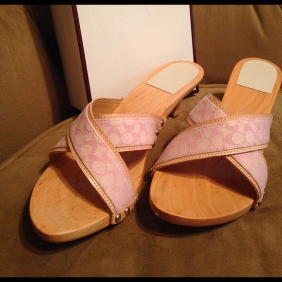 Super Cute Brand New Coach Mules