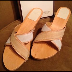 Brand New Coach Mules