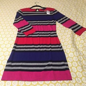 NWT French Connection 3/4 sleeve cotton dress