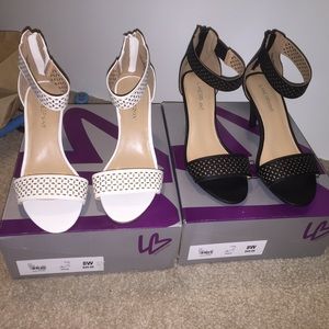 Lane Bryant Black & White Heels