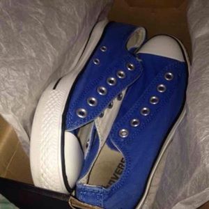 Blue Converse