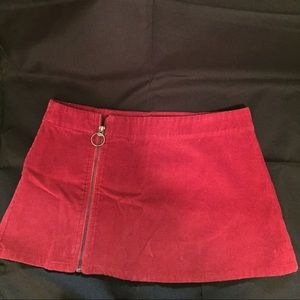 Red Mini Skirt ❤️
