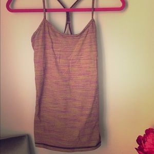 Striped Lululemon Tank 🍋