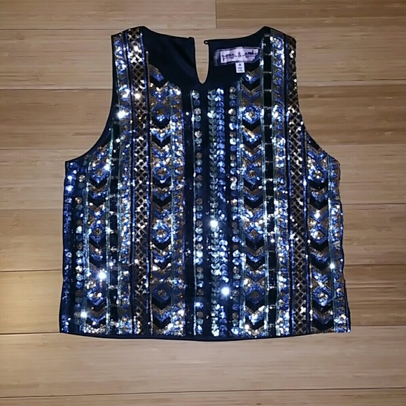 Multi-colored sparkly shirt