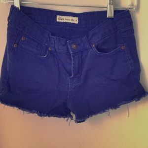 Cielo Dark Blue Jean Shorts