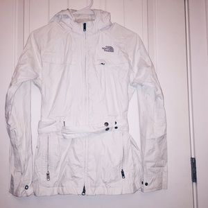 The North Face rain jacket