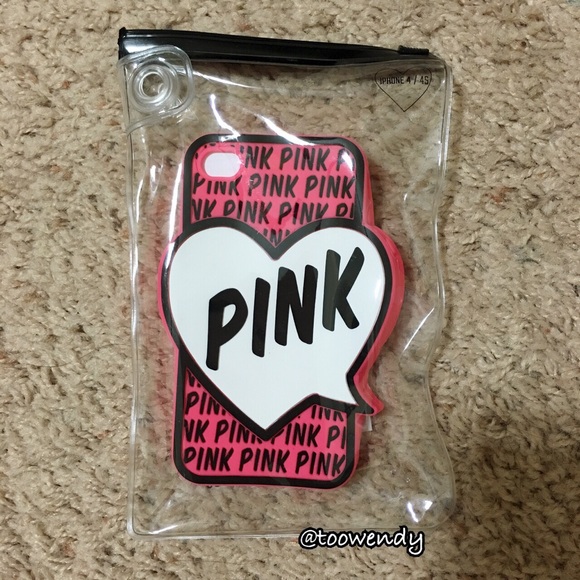 PINK Victoria's Secret Accessories - 3 + Pink Victoria's Secret iPhone 4/4s Cases