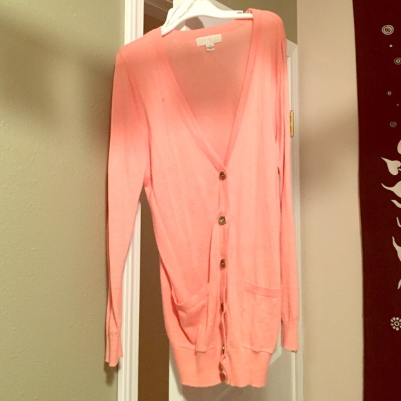 Forever 21 Pink Cardigan XL