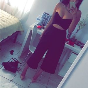 Black jumpsuit