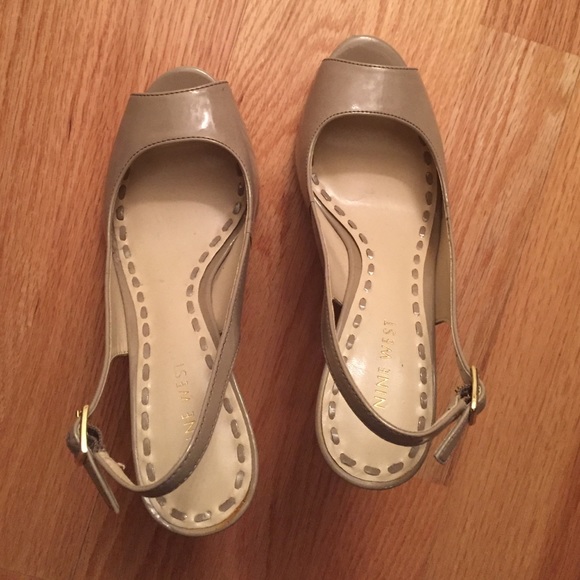 Nine West platform heels