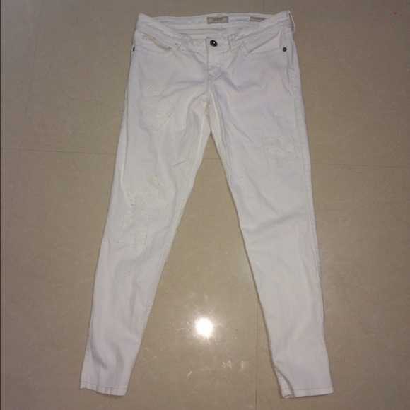 White lace patch guess jeans - Picture 1 of 4