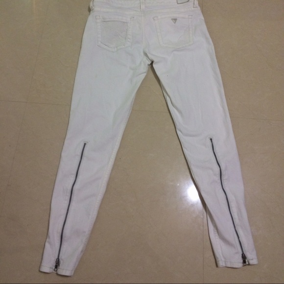 White lace patch guess jeans - Picture 2 of 4