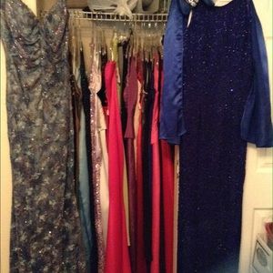 Pageant prom dresses