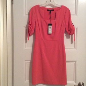 BCBG coral color, with side side zipper