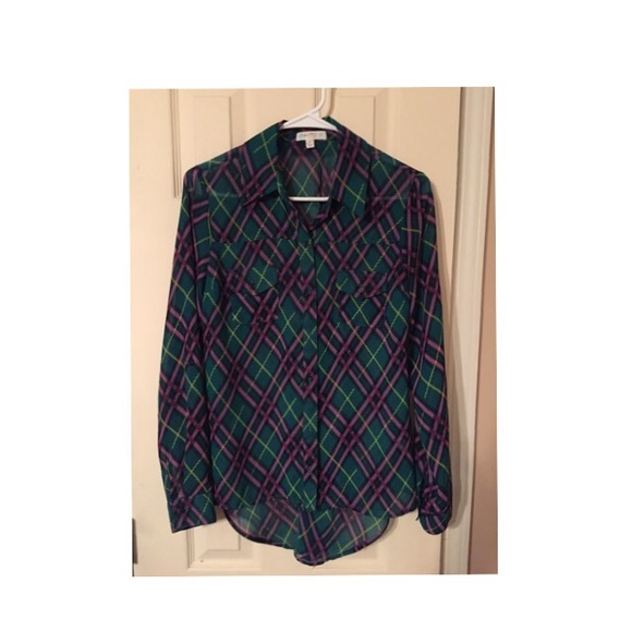 Plaid Dress Shirt