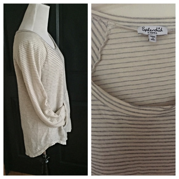 Splendid striped kangaroo top - Picture 2 of 2