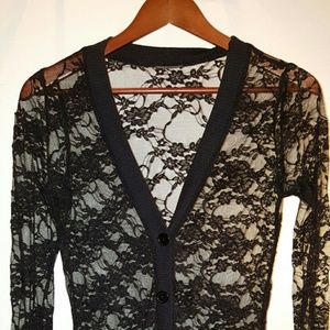 Lace cardigan