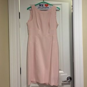 Pink White House Black Market Sheath Dress Size 12