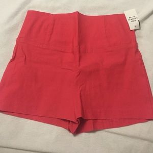High waist shorts