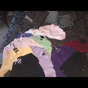 13 boys dress shirts sizes 8 and 10