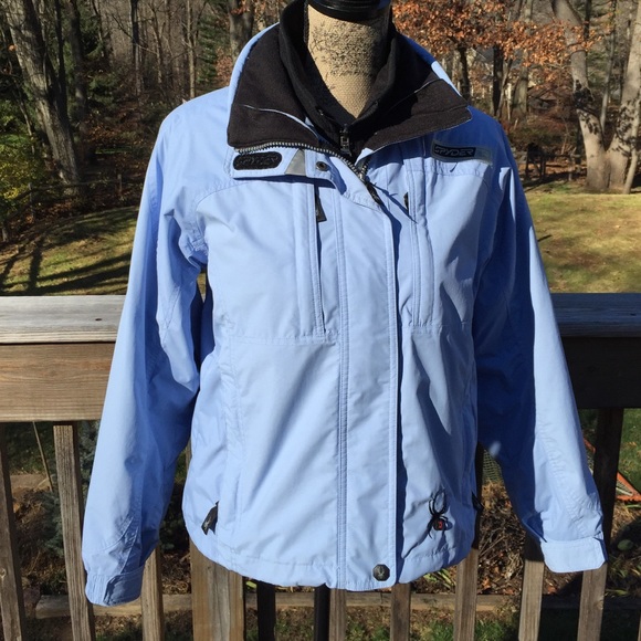 powder blue ski jacket