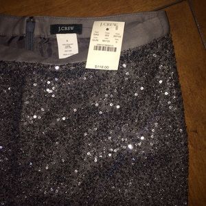 J.Crew sequin skirt