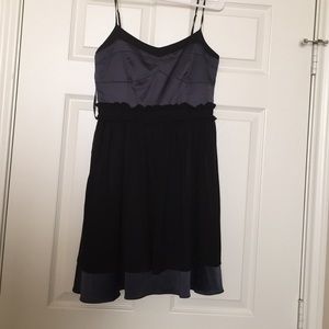 BCBGeneration black and navy/grey dress! Size 6.