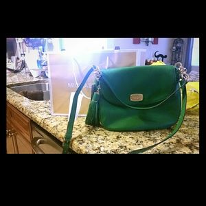 Michael Kors cross body purse ( color Kelly Green)