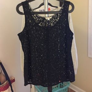 VOLCOM Not So Classic Lace Tank