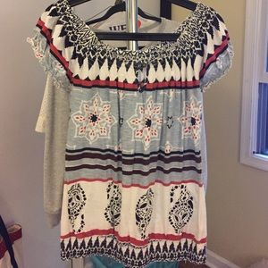 LUCKY BRAND Printed Tee