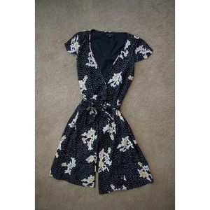 Banana Republic Silk Wrap Dress