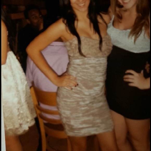 Tan strapless HC dress! - Picture 2 of 2