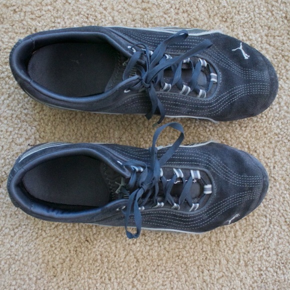 Gray Puma Sneakers - Picture 1 of 4