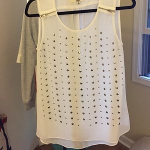 YA LOS ANGELES Zipper Tank