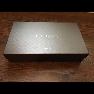 Gucci boots box