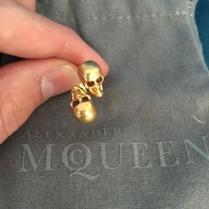 Alexander McQueen skull ring
